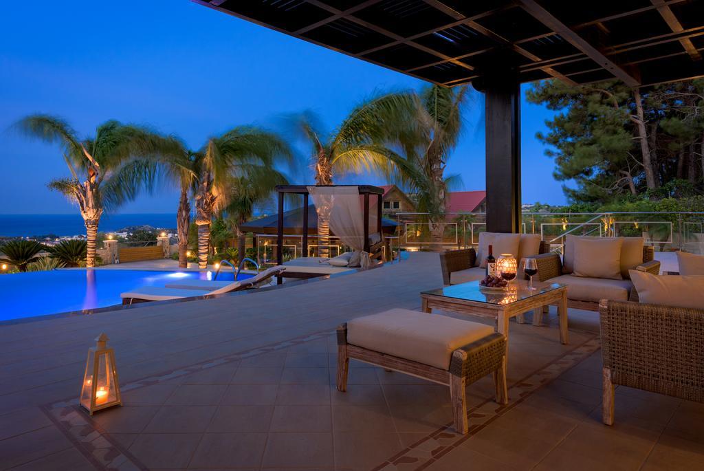 Quinn Hill Luxury Villa Rodes Exterior foto